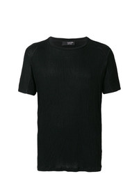 Мужская черная футболка с круглым вырезом от Tom Rebl