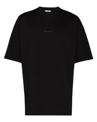 Мужская черная футболка с круглым вырезом от Tom Wood