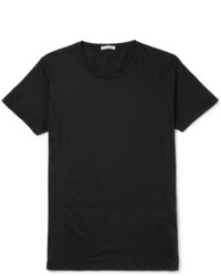 Мужская черная футболка с круглым вырезом от Tomas Maier