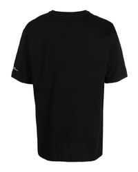 Мужская черная футболка с круглым вырезом от Mauna Kea