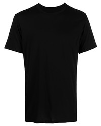 Мужская черная футболка с круглым вырезом от Uma Wang
