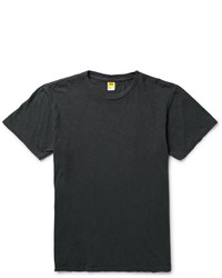 Мужская черная футболка с круглым вырезом от Velva Sheen