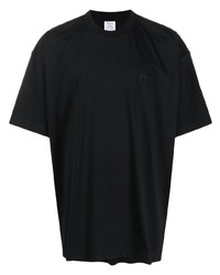 Мужская черная футболка с круглым вырезом от Vetements