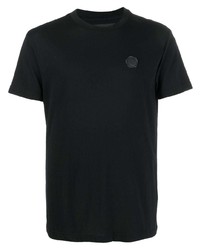 Мужская черная футболка с круглым вырезом от Viktor & Rolf