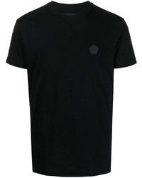 Мужская черная футболка с круглым вырезом от Viktor & Rolf
