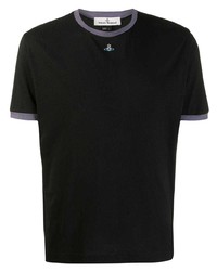Мужская черная футболка с круглым вырезом от Vivienne Westwood