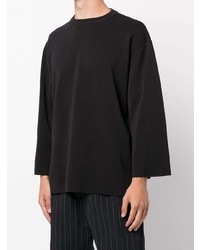 Мужская черная футболка с круглым вырезом от Sophnet.