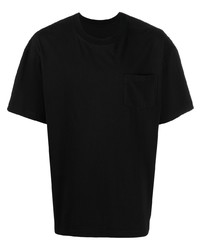 Мужская черная футболка с круглым вырезом от Winnie NY