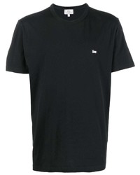 Мужская черная футболка с круглым вырезом от Woolrich