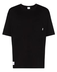 Мужская черная футболка с круглым вырезом от WTAPS