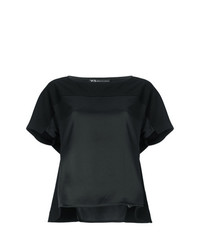 Женская черная футболка с круглым вырезом от Y-3