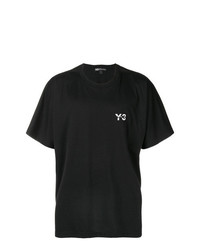 Мужская черная футболка с круглым вырезом от Y-3