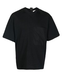 Мужская черная футболка с круглым вырезом от Zilver
