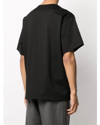 Мужская черная футболка с круглым вырезом от Undercover