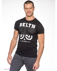 Мужская черная футболка с принтом от Outfitters Nation