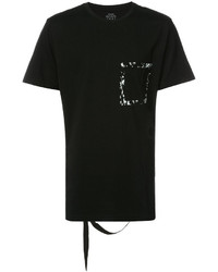 Женская черная футболка с принтом от Stampd