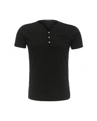 Мужская черная футболка от Aarhon