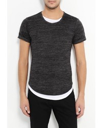 Мужская черная футболка от Aarhon