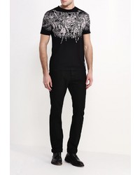 Мужская черная футболка от Affliction