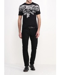 Мужская черная футболка от Affliction