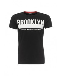 Мужская черная футболка от Alcott