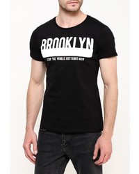 Мужская черная футболка от Alcott