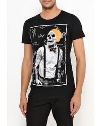 Мужская черная футболка от Alcott