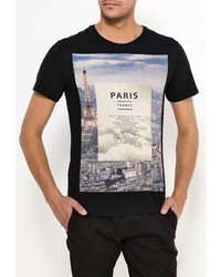 Мужская черная футболка от Alcott