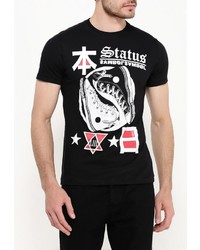 Мужская черная футболка от Alcott