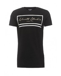 Мужская черная футболка от Alcott