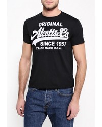 Мужская черная футболка от Alcott