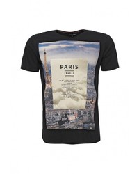 Мужская черная футболка от Alcott