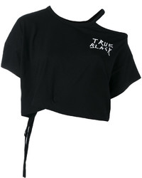 Женская черная футболка от Ann Demeulemeester