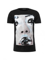 Мужская черная футболка от Antony Morato