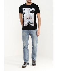 Мужская черная футболка от Antony Morato