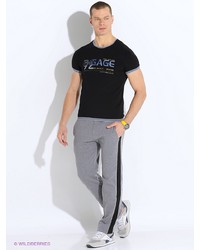 Мужская черная футболка от BAGGAGE