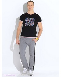 Мужская черная футболка от BAGGAGE