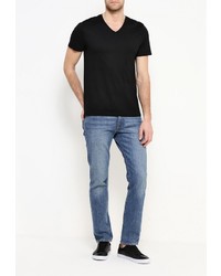 Мужская черная футболка от Banana Republic