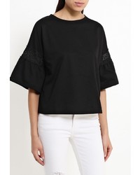 Женская черная футболка от Baon