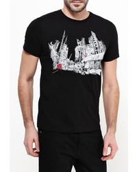 Мужская черная футболка от Baon