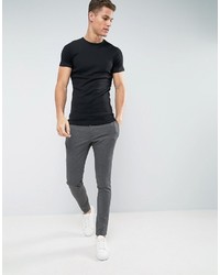 Мужская черная футболка от Lindbergh