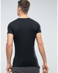 Мужская черная футболка от Lindbergh