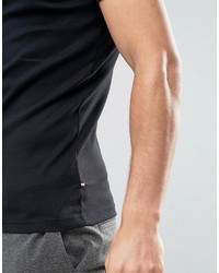 Мужская черная футболка от Lindbergh