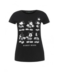 Женская черная футболка от Befree