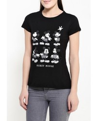 Женская черная футболка от Befree