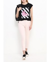 Женская черная футболка от Befree