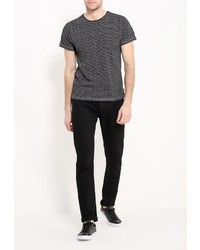 Мужская черная футболка от Bellfield