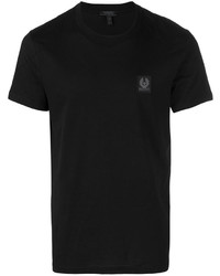 Мужская черная футболка от Belstaff