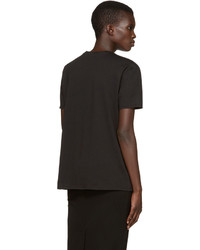 Женская черная футболка от 6397