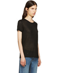 Женская черная футболка от A.P.C.